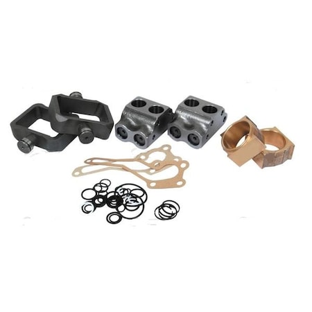Aftermarket Hydraulic Pump Repair Kit-W/ Valve Chambers Fits Massey Ferguson 135,165,175,178 HYI60-0070